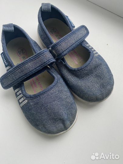 Летняя обувь для девочки 23 24
