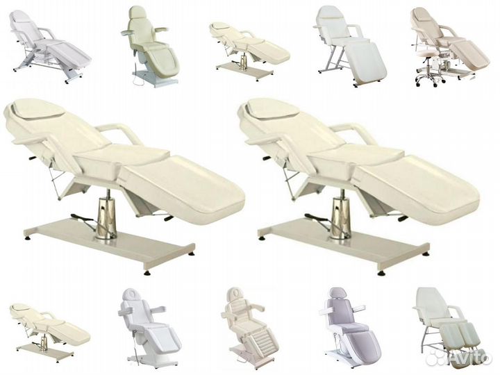 Косметологические кресла и кушетки для массажа