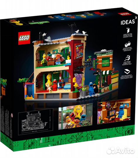 Конструктор Lego Лего ideas 21324 улица Сезам 123