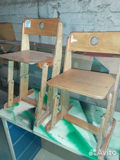 Детский стульчик раздвижной по высоте