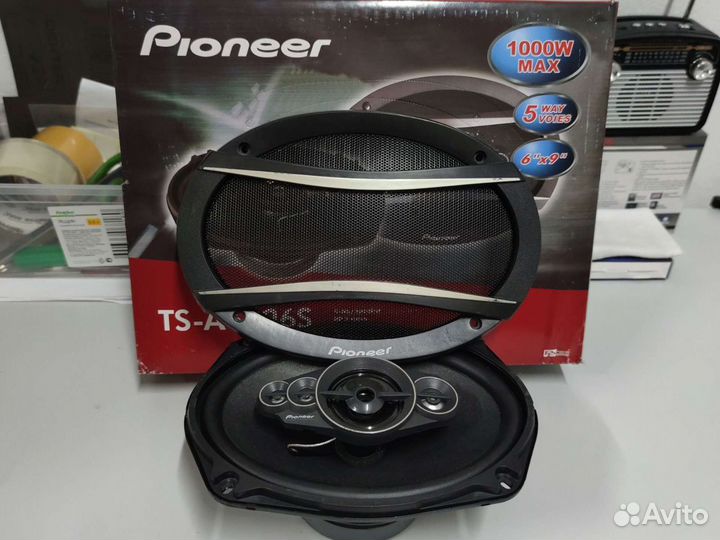 Динамики Pioneer TSA 6996S, 16x24см, коаксиальные