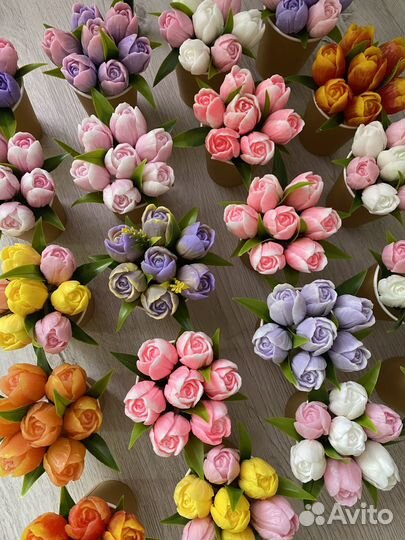 Мыльный букет подарок к 8 марта