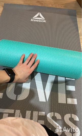 Валик массажный спортивный ролик для фитнеса мфр