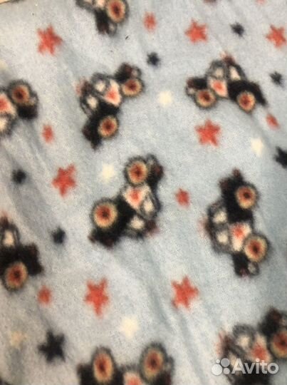 Плед детский флис новый 70х100