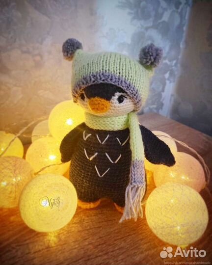Пингвинчик. Ручная работа