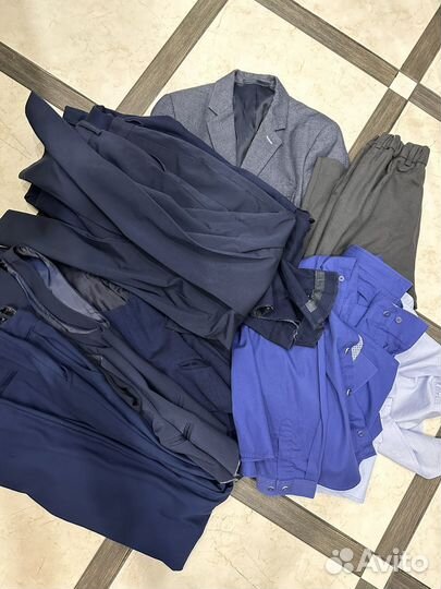 Вещи детские школьные пакетом 152-158 р