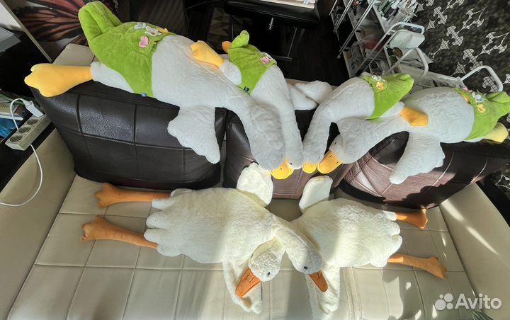 Гусь-обнимусь мягкая игрушка