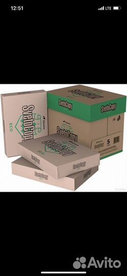 Бумага a4 SvetoCopy Eco