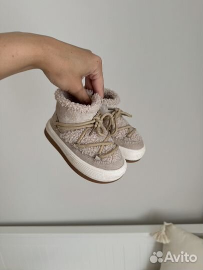 Ботинки детские в стиле zara