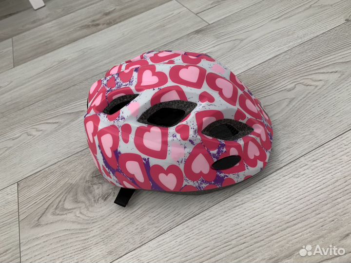 Шлем велосипедный детский для девочки