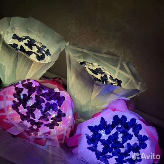 Букет из бабочек