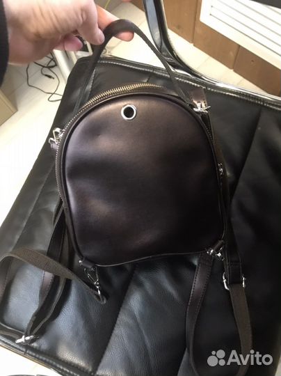 Рюкзак женский кожаный