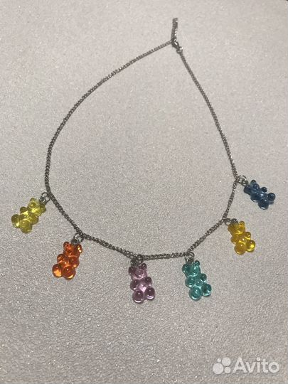 Колье для девочки с мишками