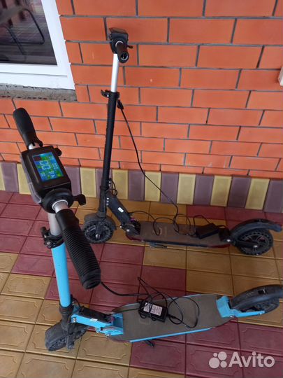 Самокат взрослый электрический бу