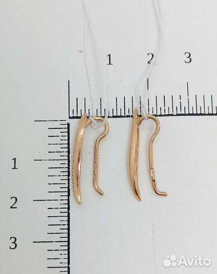 Золотые серьги