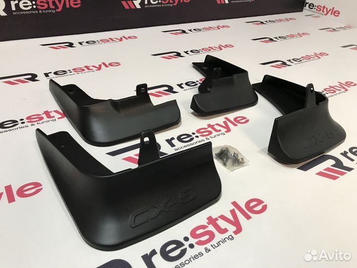 Брызговики Mazda CX-5 с17г Черные