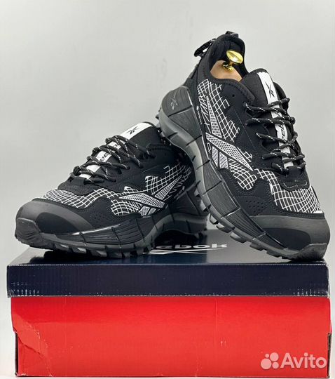 Кроссовки Reebok Zig Kinetica 2 edge Black (Термо)