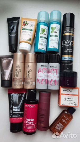 Миниатюры средств по уходу