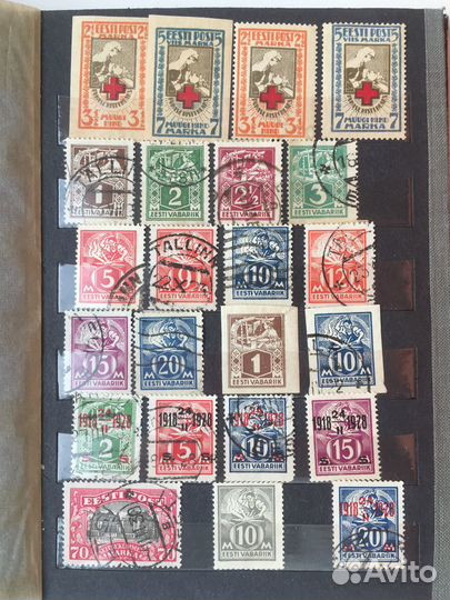Марки Эстонии (1918-1941)