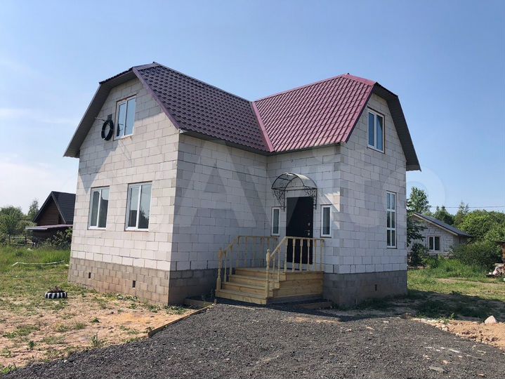 Коттедж 105,6 м² на участке 12 сот.