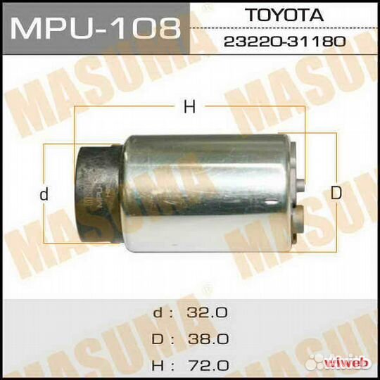 Бензонасос. Toyota Camry V40 Corolla