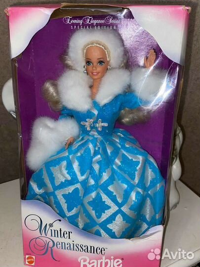 Барби кукла Barbie Winter Renaissance 1996 г