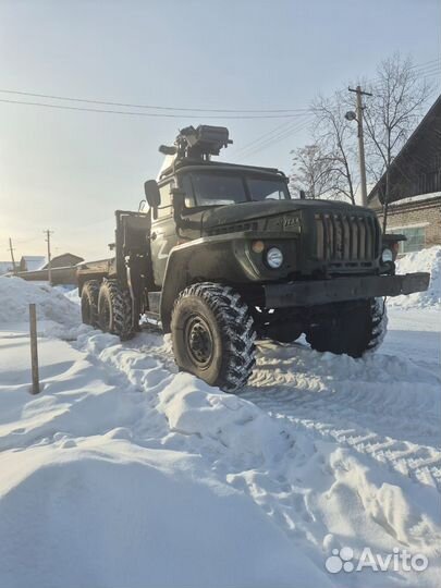 Лесовоз (сортиментовоз) Урал 375А, 1985