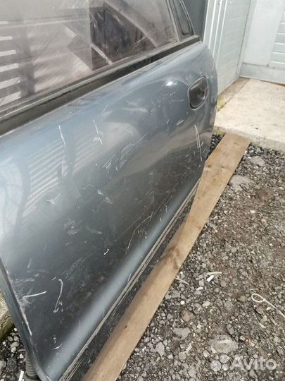 Дверь задняя левая в сборе (ZAZ Lanos)
