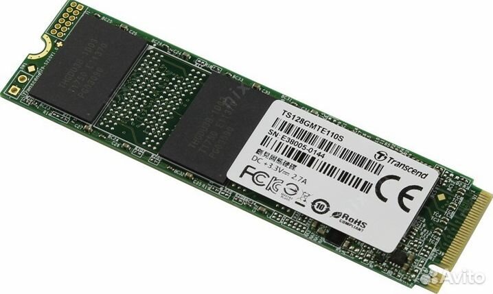 SSD диск M.2 Transcend 128 гб M.2