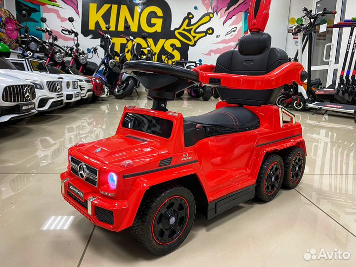 Электромобиль-Каталка Mercedes-Benz G63 AMG 6x6