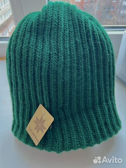 Шапка зимняя женская вязанная