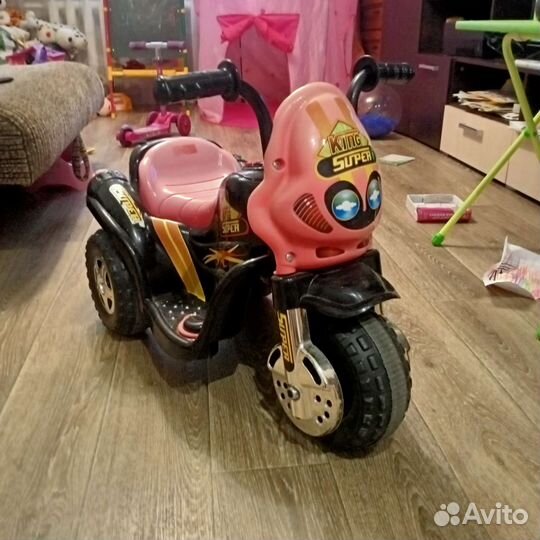 Детский мотоцикл на аккумуляторе бу