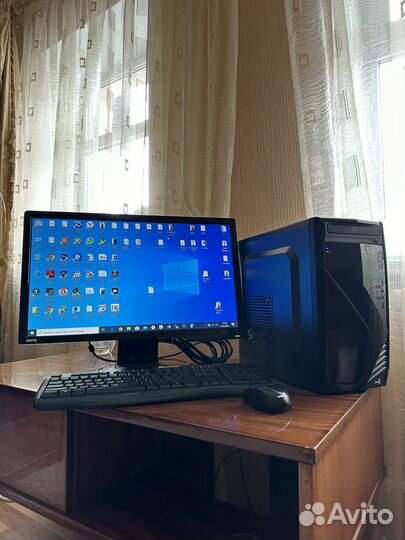 Игровой пк компьютер core i3-8100