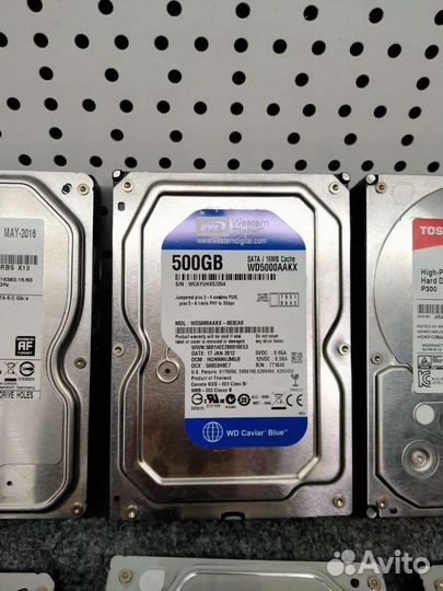 Жёсткие диски 160/250/320/500/640/750/1тб и другие