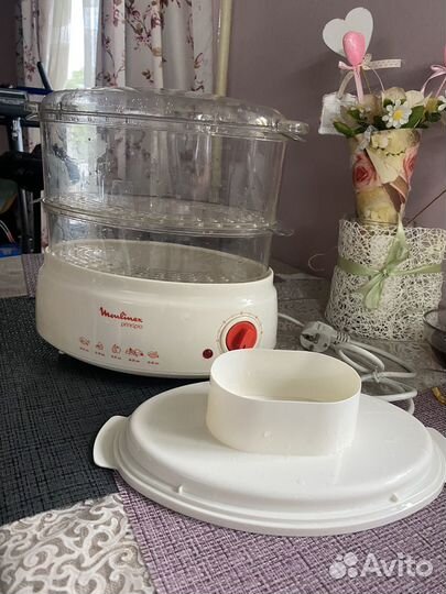 Пароварка moulinex principio бу