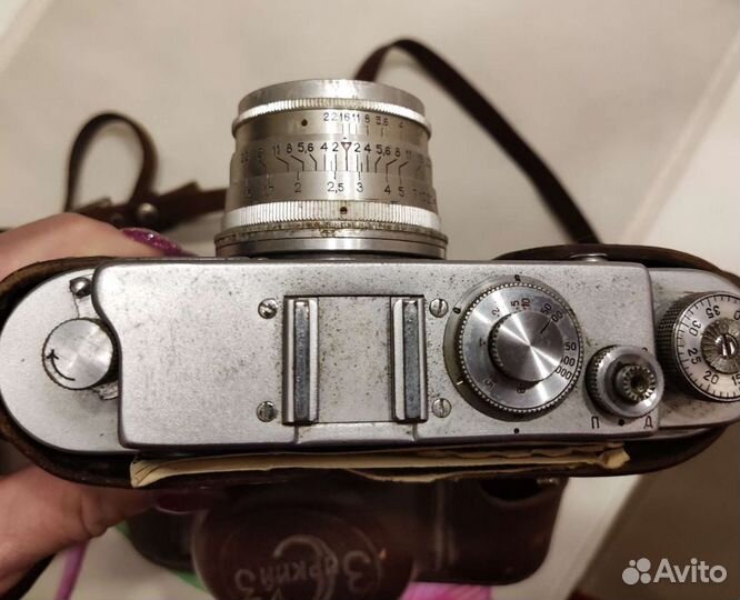 Пленочный фотоаппарат Зоркий 3-С