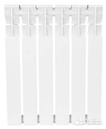 Радиатор биметал BM 500/78 S19 500 6 секц 720Вт Be