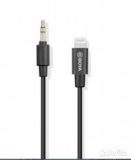 Микрофон Boya BY-M2 петличный, Lightning (MFI)