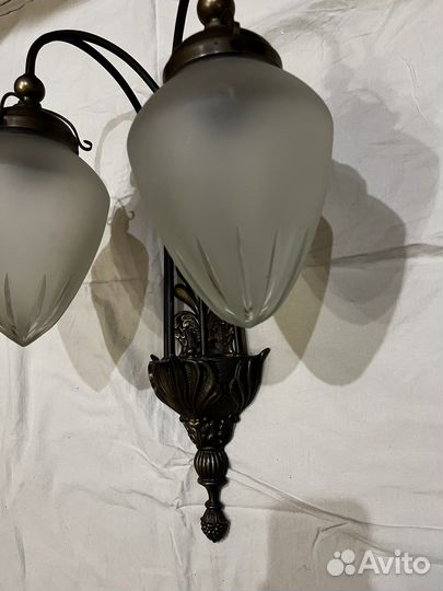 Бра «Флора», бронза