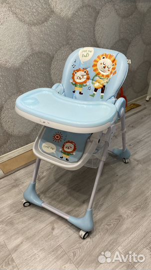 Стул для кормления Babyton Optima Blue