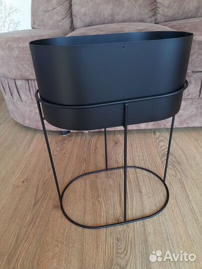 Кашпо для цветов нм home новое металл