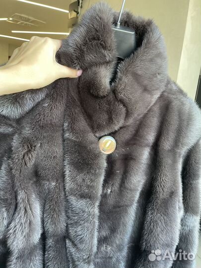 Шуба норковая поперечка 42 44