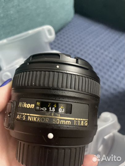 Объектив nikon af s nikkor 50 mm f/1.8G