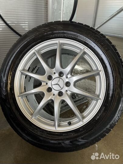 Колеса в сборе r18 на Мерседес
