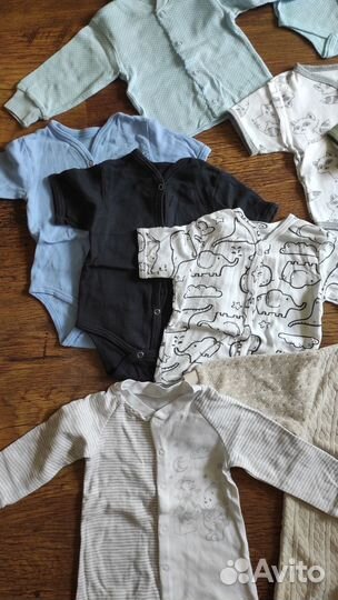 Одежда для новорожденных пакетом на мальчика 56-68