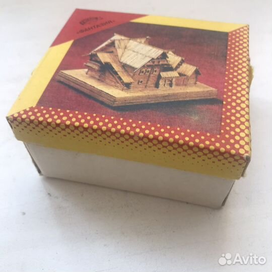 Фантазия. Набор конструктор из спичечной соломки