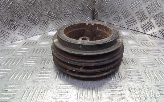 Шкив коленвала демпферный дизельный mitsubishi paj