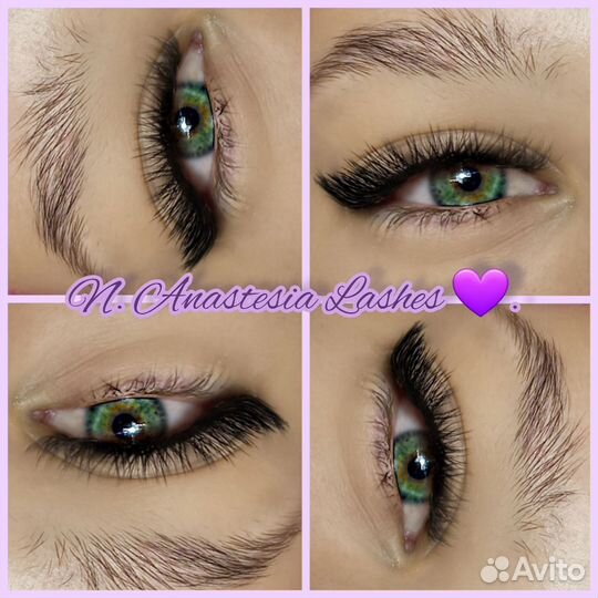 Наращивание ресниц, Ламинирование Ресниц и Бровей