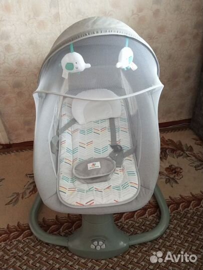 Шезлонг детский электрический