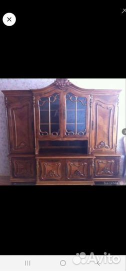 Столовый гарнитур румынской мебеди Андра 80х г